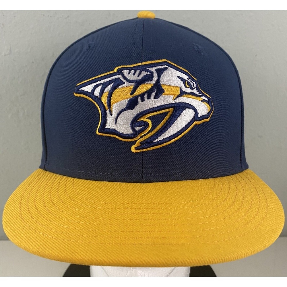 Nashville Predators New Fanatics Fitted 7 1/4 Hat Cap NHL
